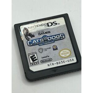 Nintendo Cats & Dogs: The Revenge of Kitty Galore‎ DS Game Cartridge